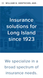 Mobile Screenshot of hentschelagency.com